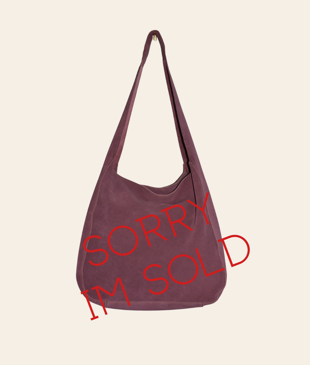 Suede Skye Shoulder bag Berry