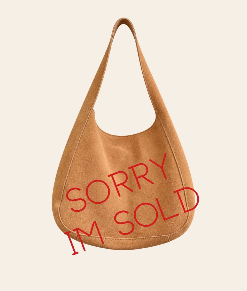 Suede Skye Shoulder bag Toffee
