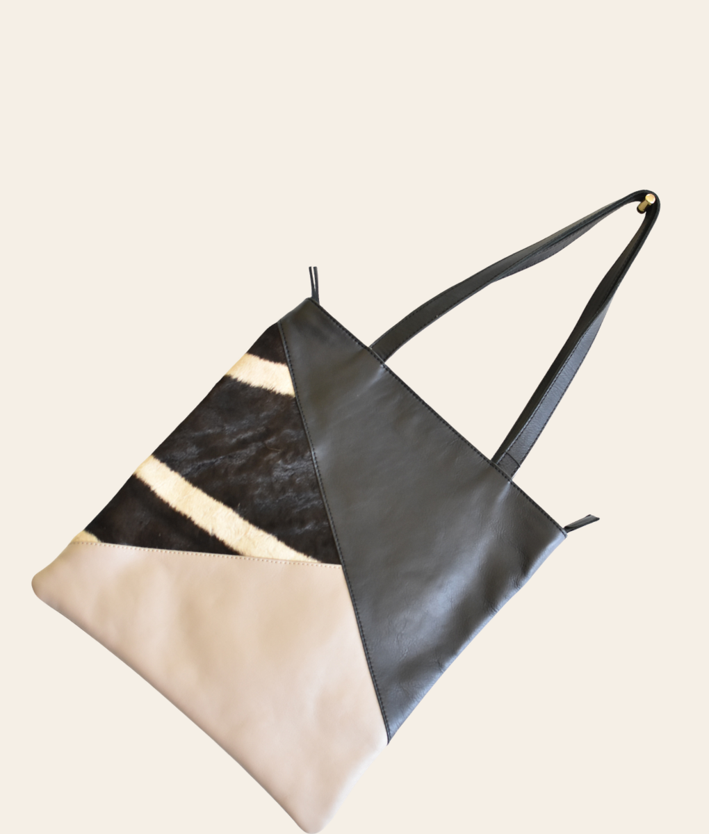 Zebra 3 Tone Tote
