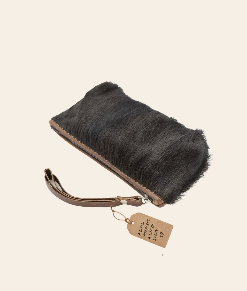 Choc Springbok Purse