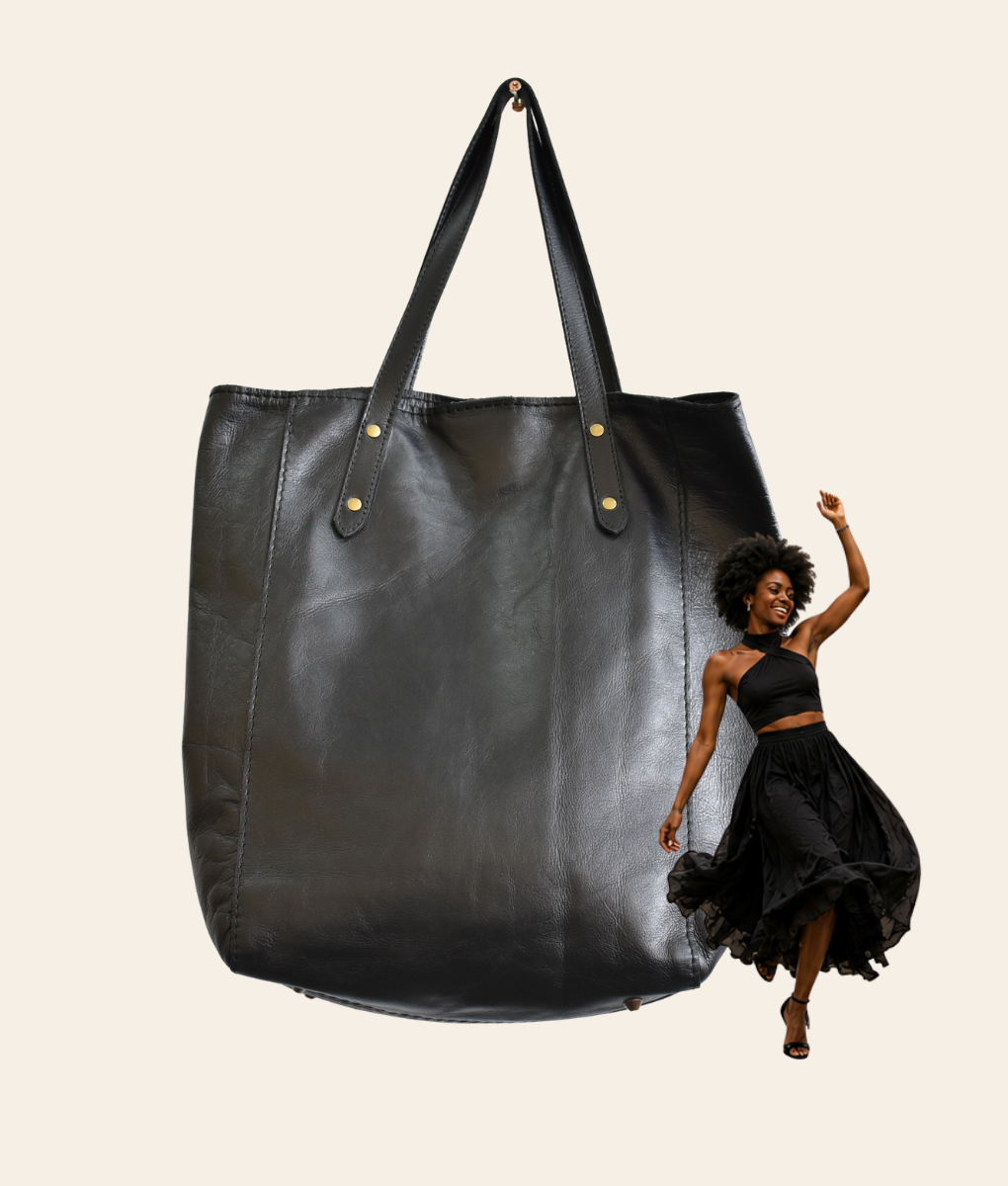 Black Lynne Tote