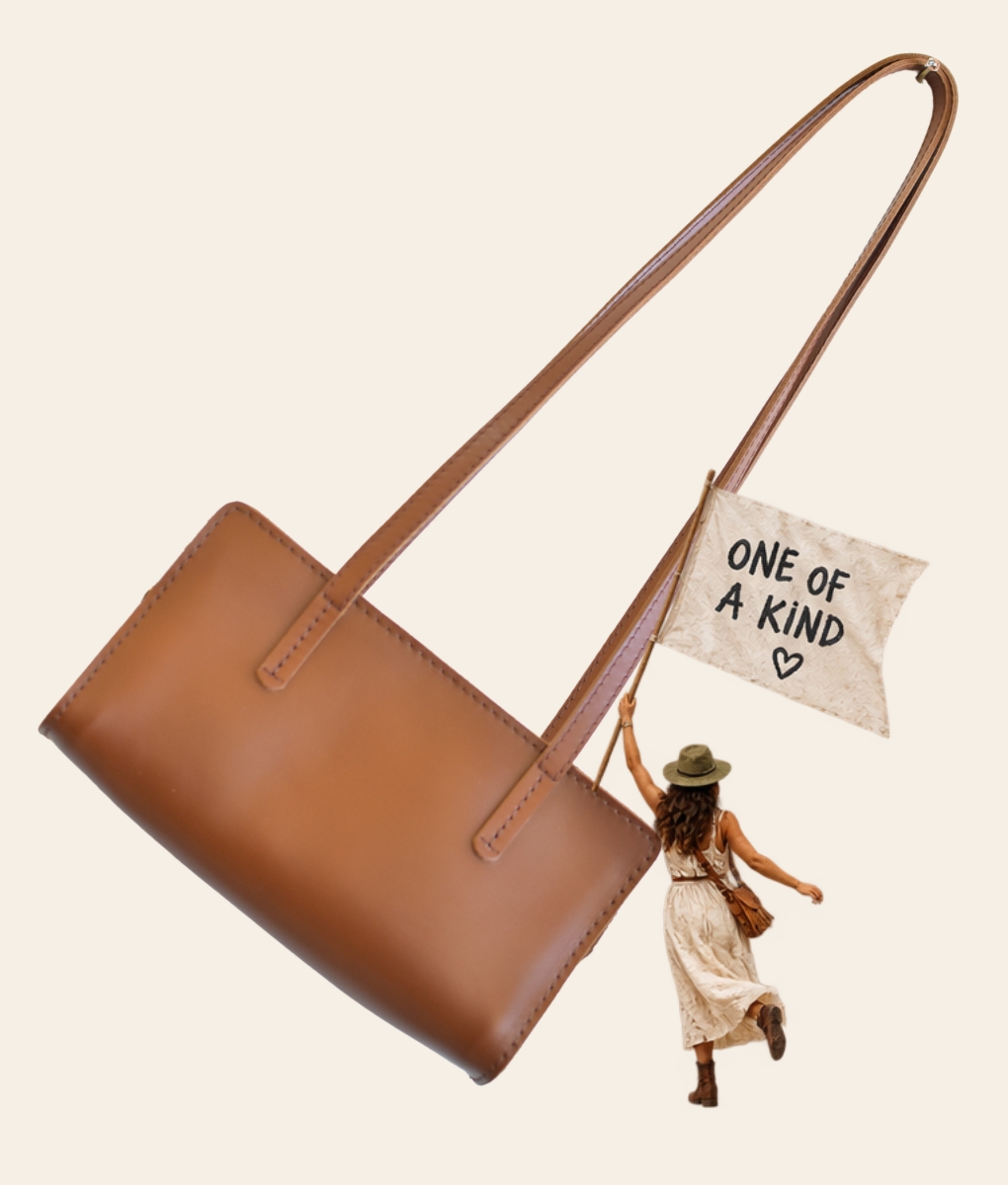 Tan Veg Shoulder Bag