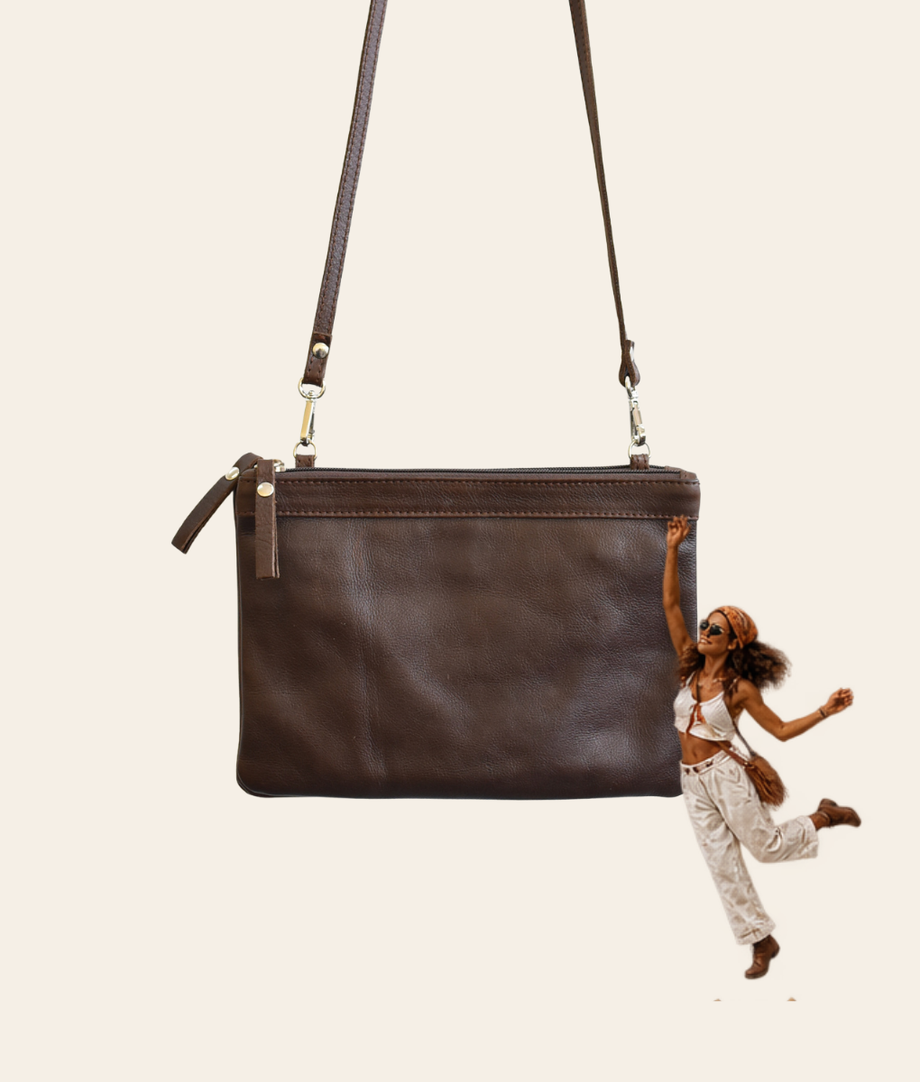 Choc Double Pouch Sling