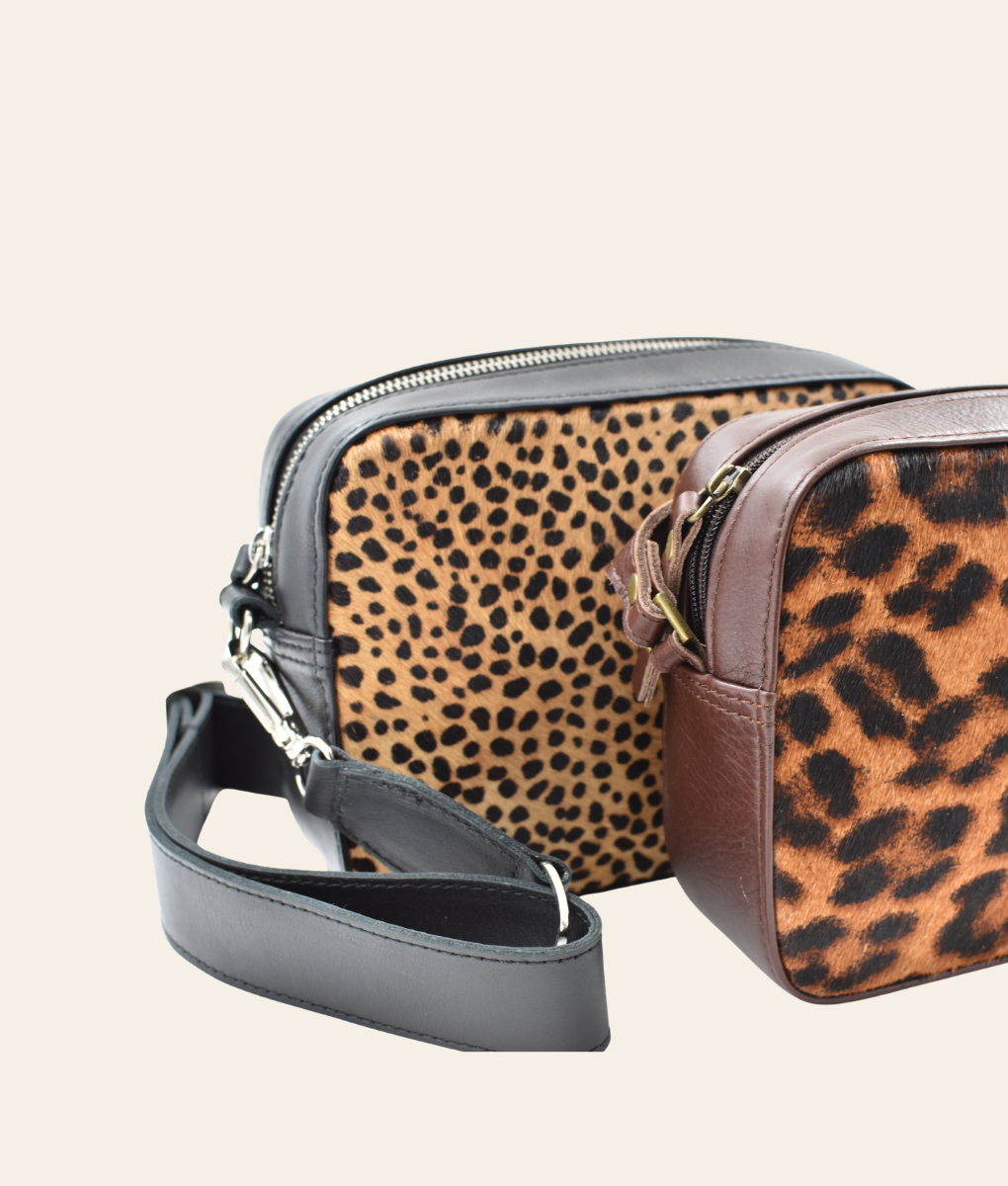 Printed Abi Crossbody Black