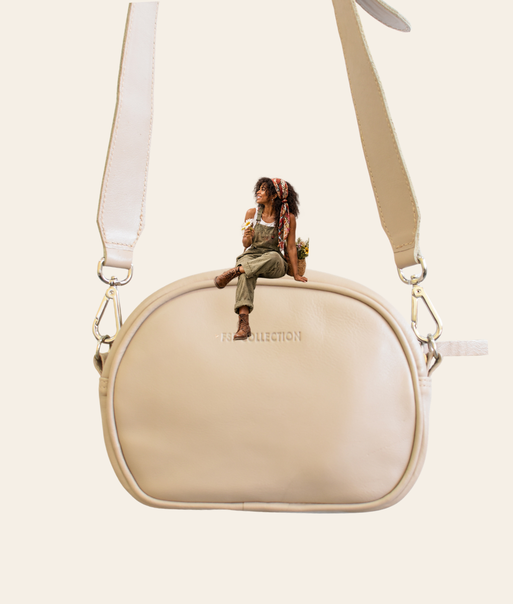 Taupe Seel Crossbody
